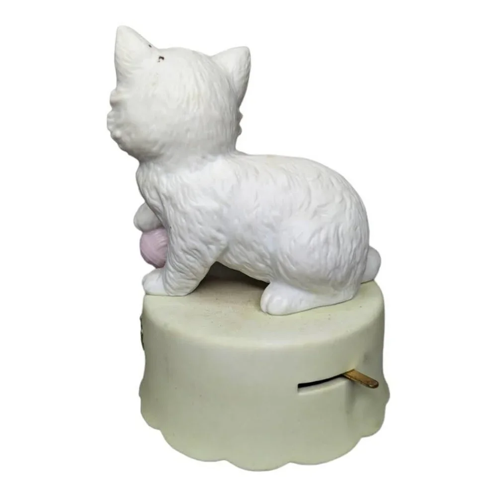 Vintage 1985 Schmid Gordon Fraser Cat Music Box